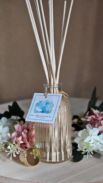 Fluted Glass Style Reed Diffuser