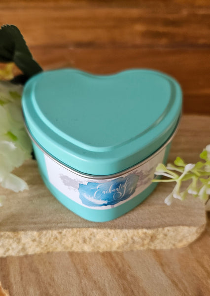 Enchanted Love Heart Style Soy Candle Tins