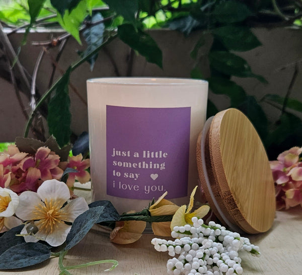 Classic Style Compassion Message Soy Candles