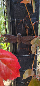 Rustic Dragonfly Pot Hanger