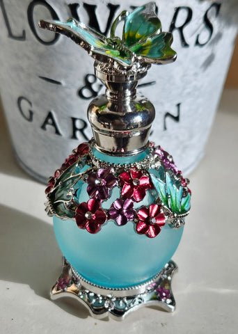 Butterfly Painted Perfume Dropper Bottle