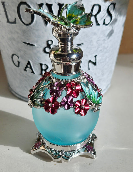 Butterfly Painted Perfume Dropper Bottle