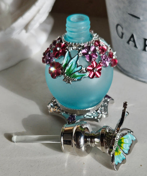 Butterfly Painted Perfume Dropper Bottle