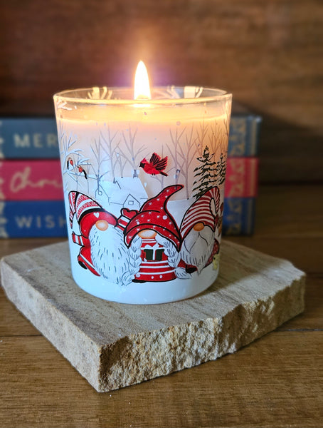 Christmas Gnome Candle Soy Candle Hamper Box Set