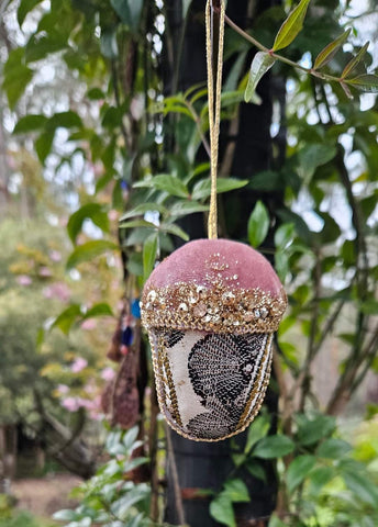 Christmas Woodland Acorn Decorations