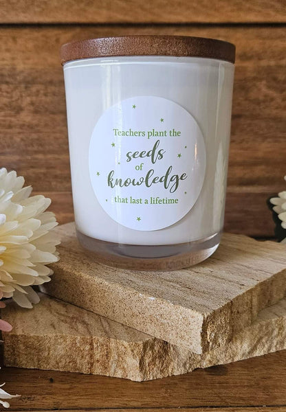 Teacher Appreciation Candles