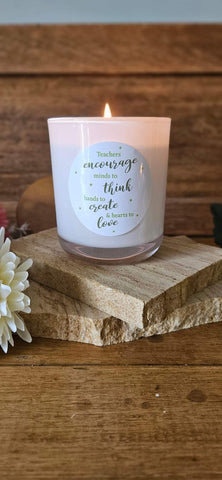 Teacher Appreciation Candles