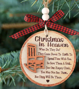 Christmas Memorial Hanging Decorations