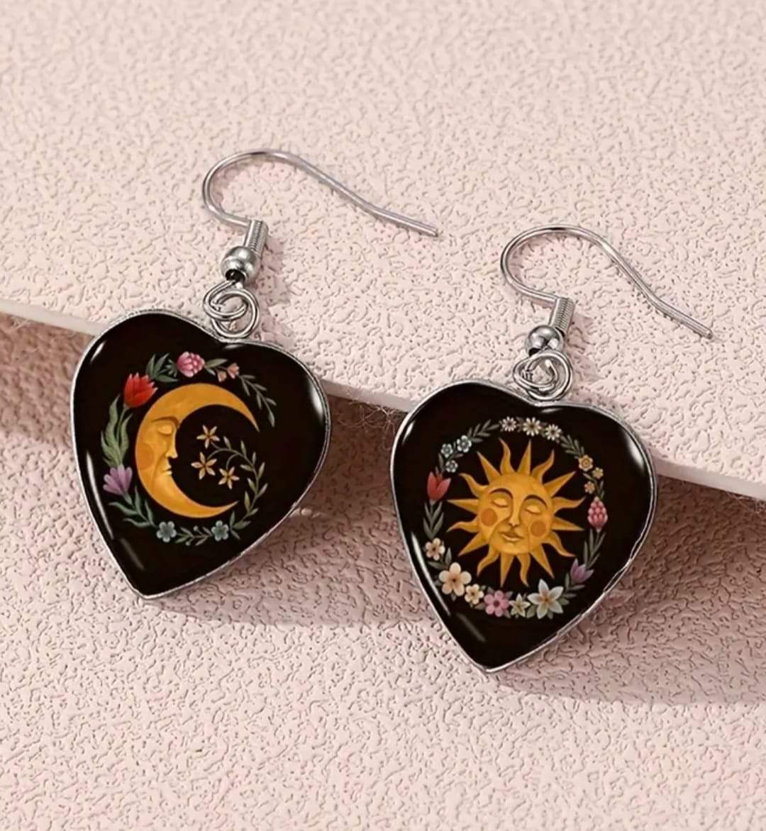 Moon and Sun Earrings