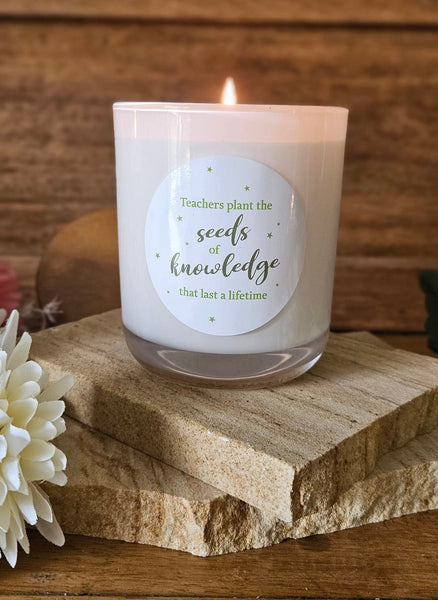 Teacher Gift Soy Candle Classic Jar