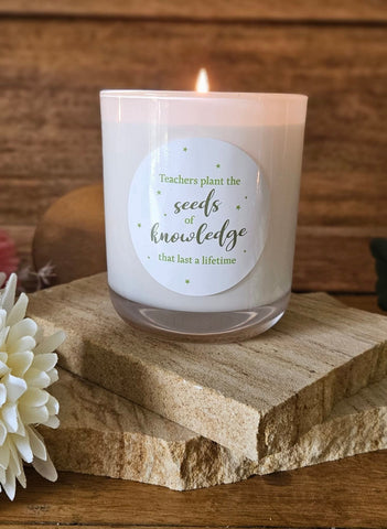 Teacher Gift Soy Candle Classic Jar