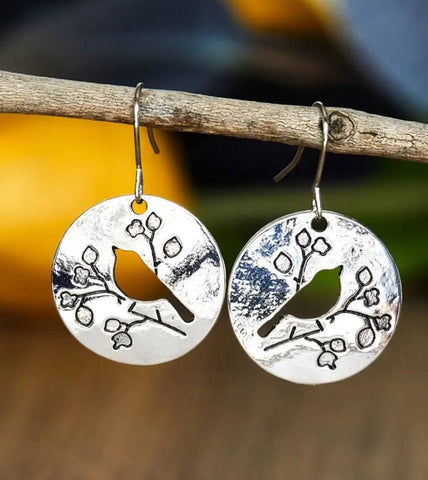 Bohemian/Vintage Style Bird Earrings