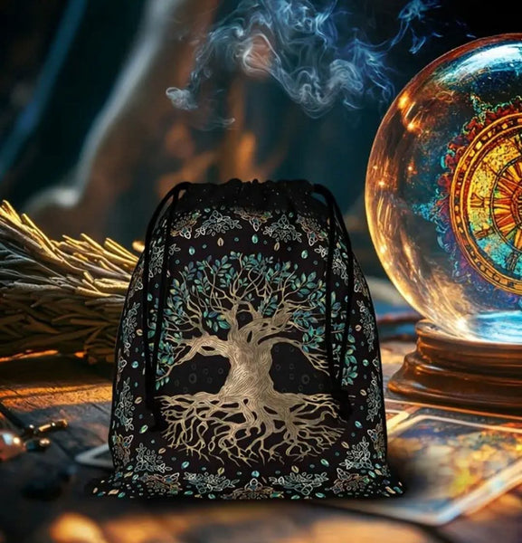 Velvet Drawstring Bags for Tarot Card Storage