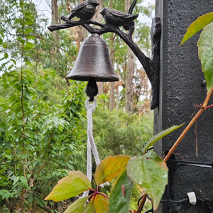 Cast Iron Bird Bell