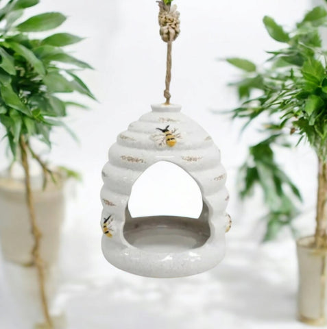 Hanging Bee Design Bird Feeder