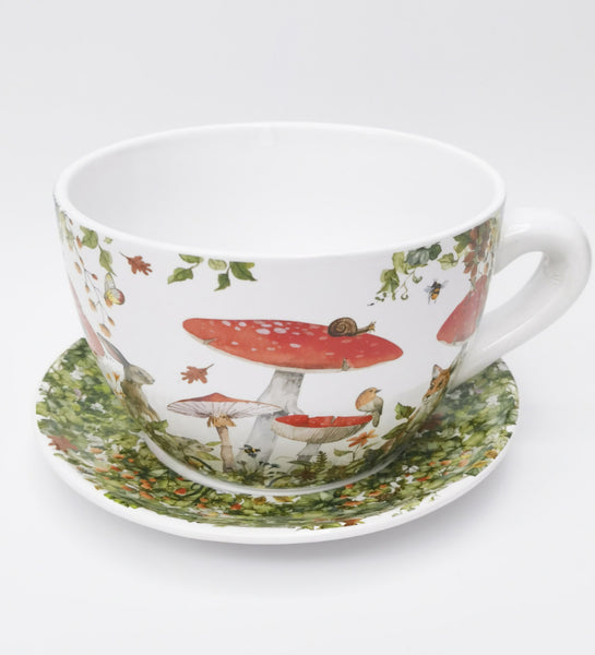 Enchanted Garden Teacup Planter