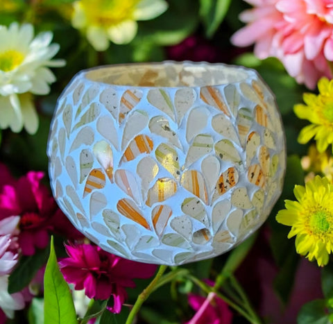 Mosaic Votive Holder