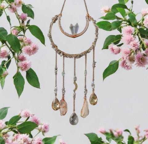 Crescent Moon Suncatcher