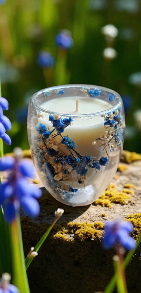 Botanical Soy Candle - Babysbreath  Style