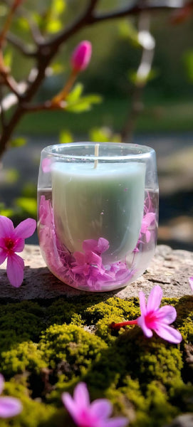 Botanical Soy Candle - Hydrangea Style
