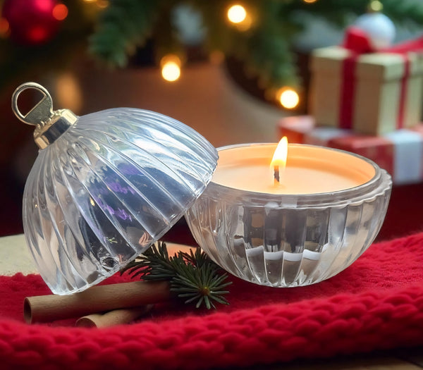 Christmas Bauble Small Size Soy Candles