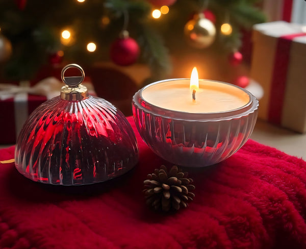 Christmas Bauble Small Size Soy Candles