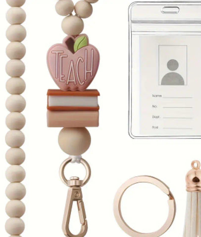 Christmas Teacher Lanyards