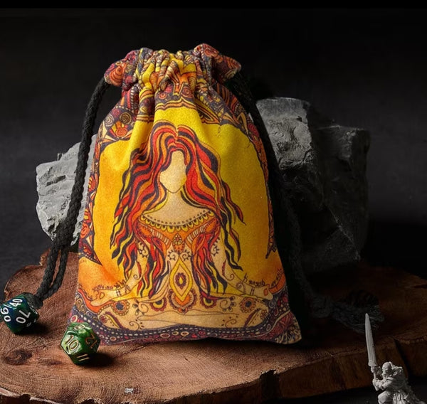 Velvet Drawstring Bags for Tarot Card Storage