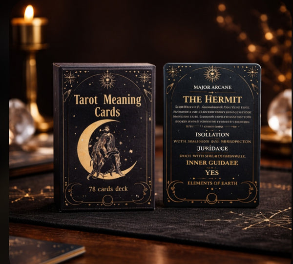 Tarot Meaning Cards