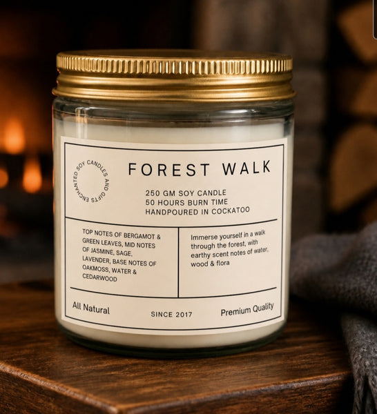 Classic Vintage Style Soy Candle
