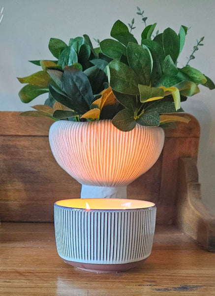 Ceramic Bowl Style Soy Candle