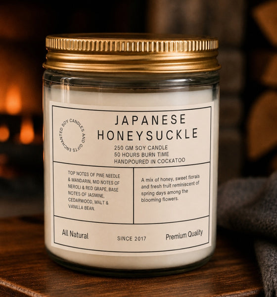 Classic Vintage Style Soy Candle