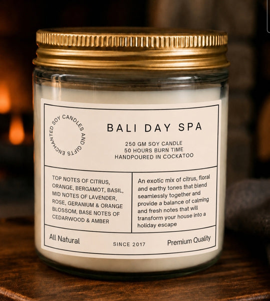 Classic Vintage Style Soy Candle