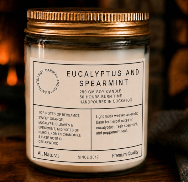 Classic Vintage Style Soy Candle