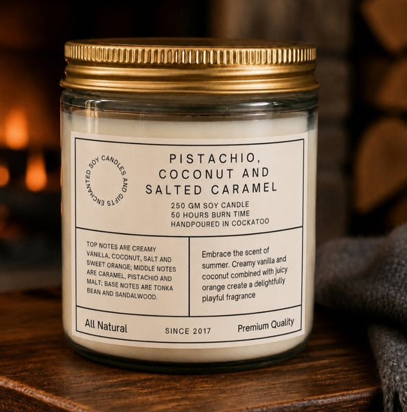 Classic Vintage Style Soy Candle