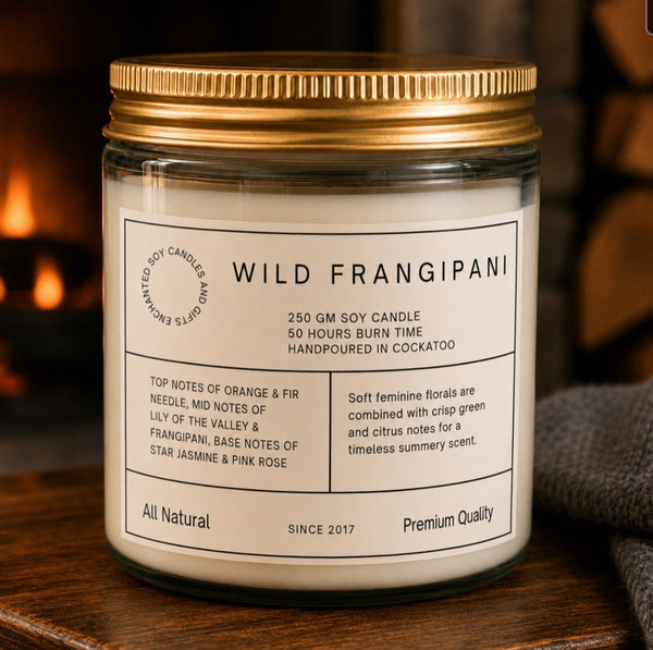 Classic Vintage Style Soy Candle