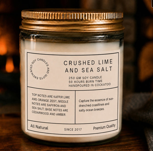 Classic Vintage Style Soy Candle