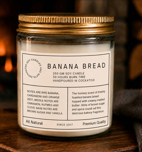 Classic Vintage Style Soy Candle