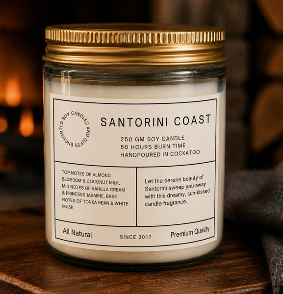 Classic Vintage Style Soy Candle