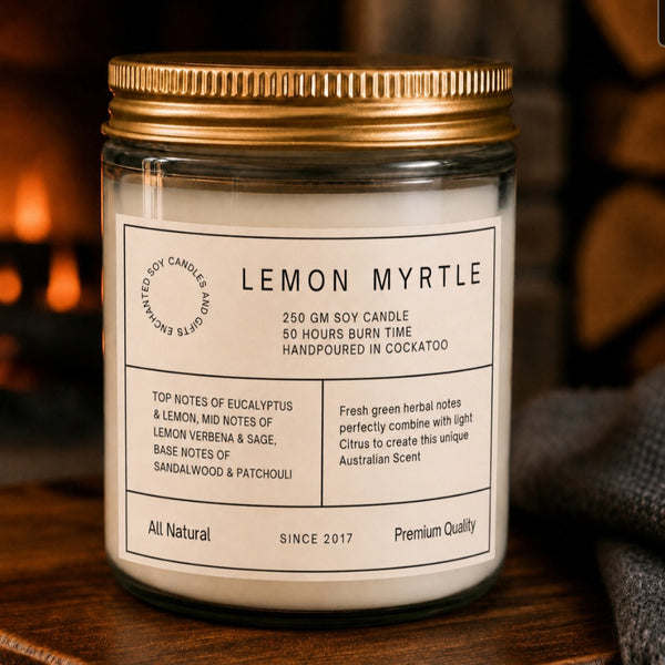 Classic Vintage Style Soy Candle