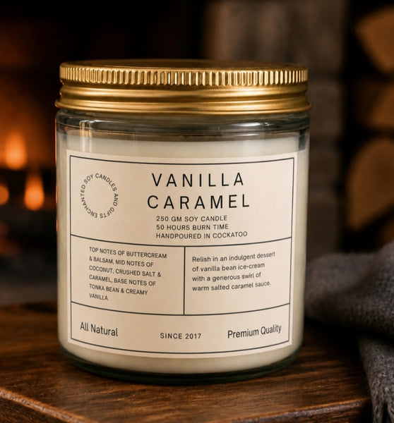Classic Vintage Style Soy Candle