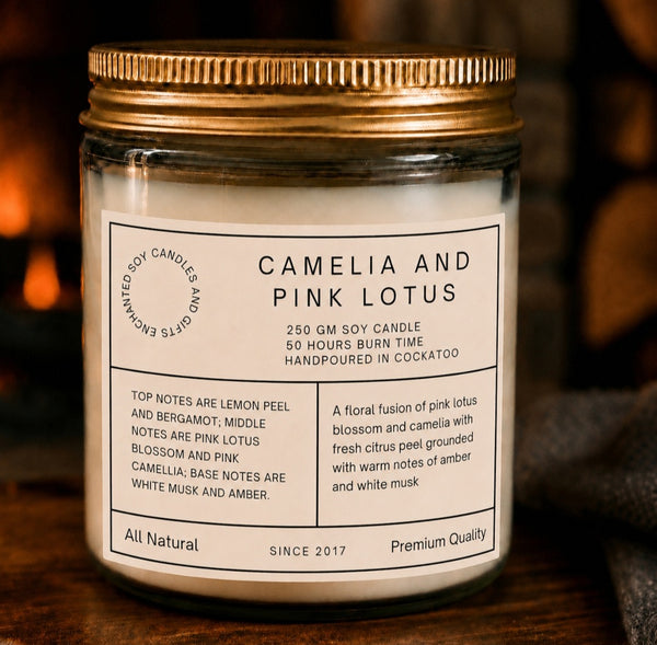 Classic Vintage Style Soy Candle
