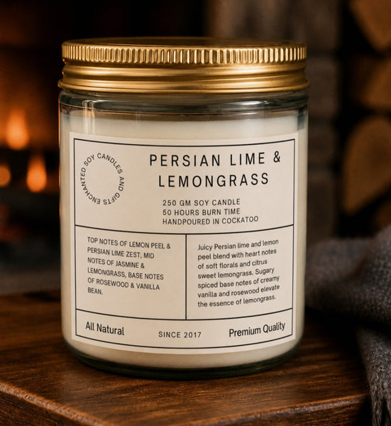 Classic Vintage Style Soy Candle