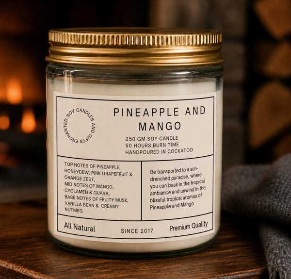 Classic Vintage Style Soy Candle