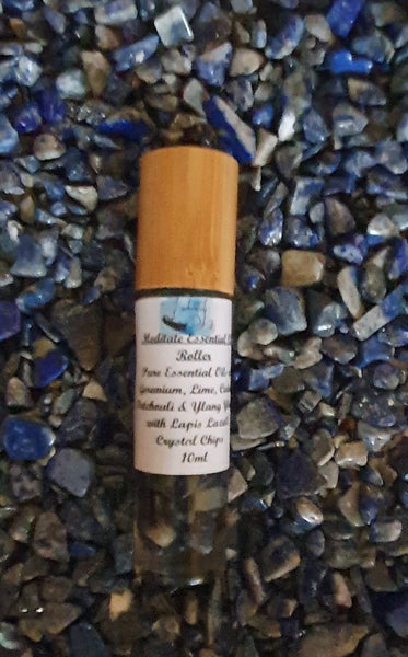 Essential Oil Blended Crystal Rollers